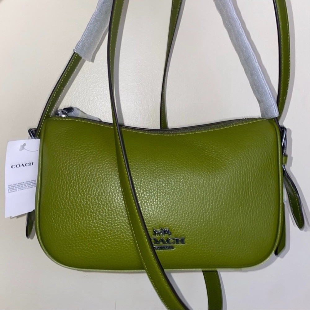 Coach 💚🩶💚 Kailey Shoulder crossbody leather purse Bag - Picture 4 of 16